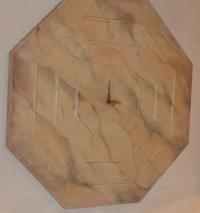 2005  Noviembre, Participa en la Muestra Anual "TANGO CHAPTHER",presentado un "RELOJ OCTOGONAL" Con IMITACIÓN de MÁRMOL - sobre base de  vidrio - Obteniendo Mención Especial para Falsos Acabados